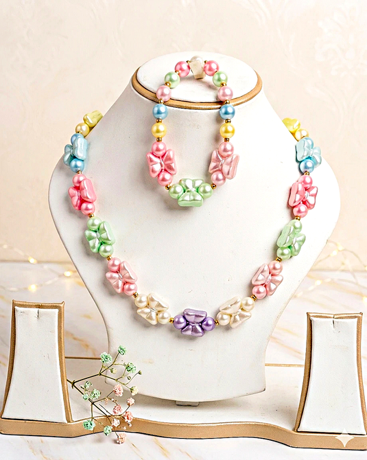 Necklace and Bracelet Set for Girls | GARIMAS