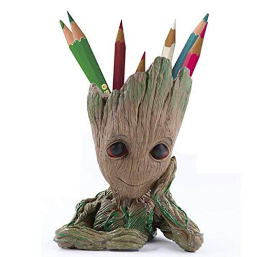 Baby Groot Multi Purpose Flower Pot and Pen Stand | Garimas Lifestyle