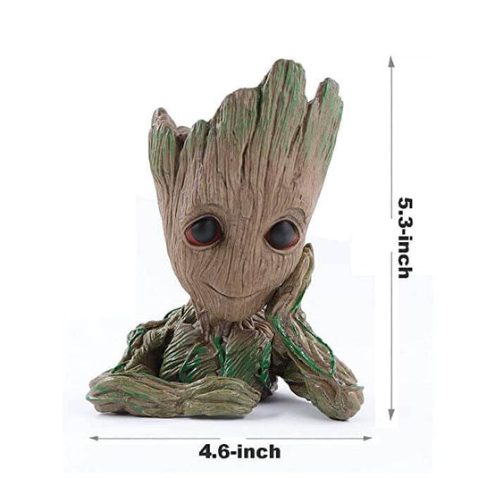 Baby Groot Multi Purpose Flower Pot and Pen Stand | Garimas Lifestyle