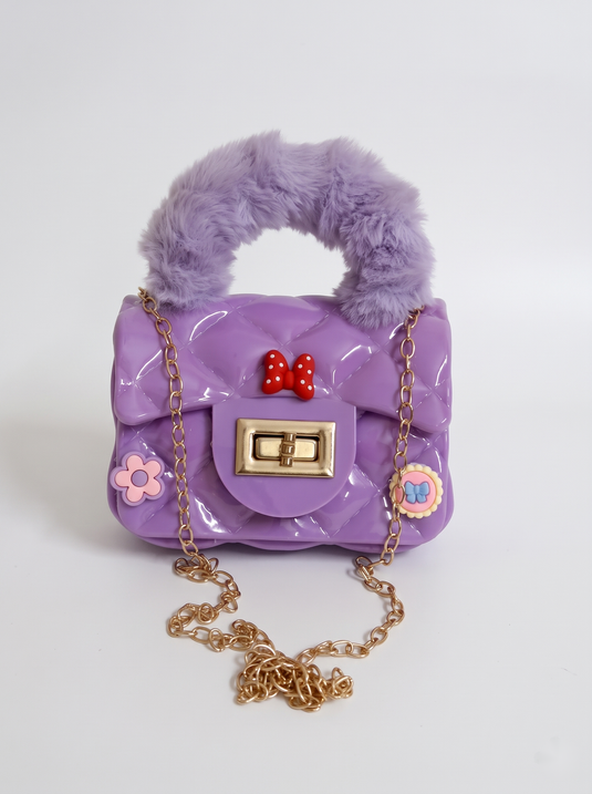 GARIMAS Lavender kids silicone handbag clean main product image