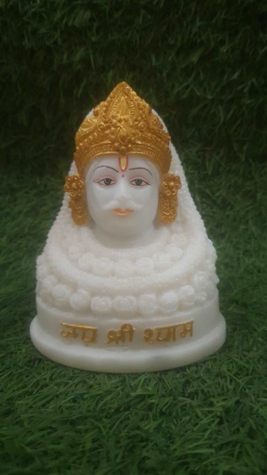 Shri Khatu Shyam Baba Idol with Marble Finish | Garimas Lifestyle