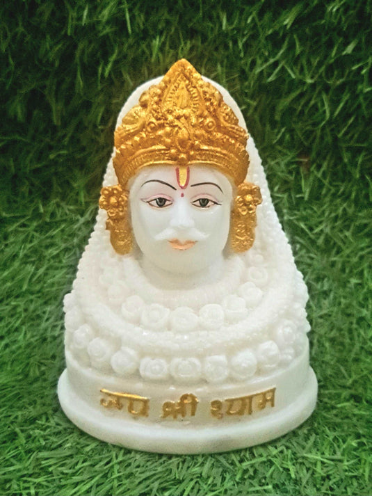 Shri Khatu Shyam Baba Idol with Marble Finish | Garimas Lifestyle