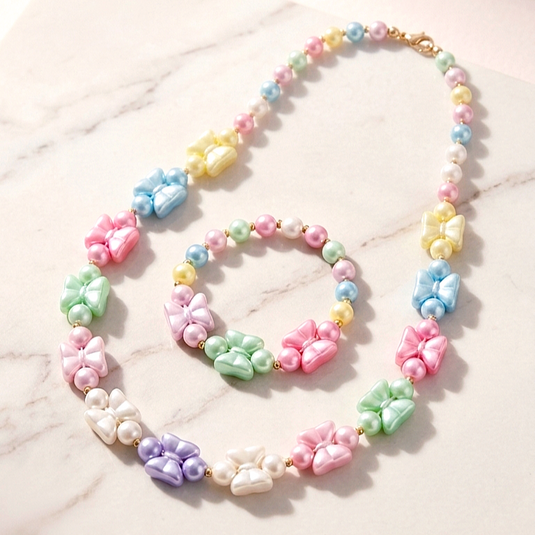 Necklace and Bracelet Set for Girls | GARIMAS